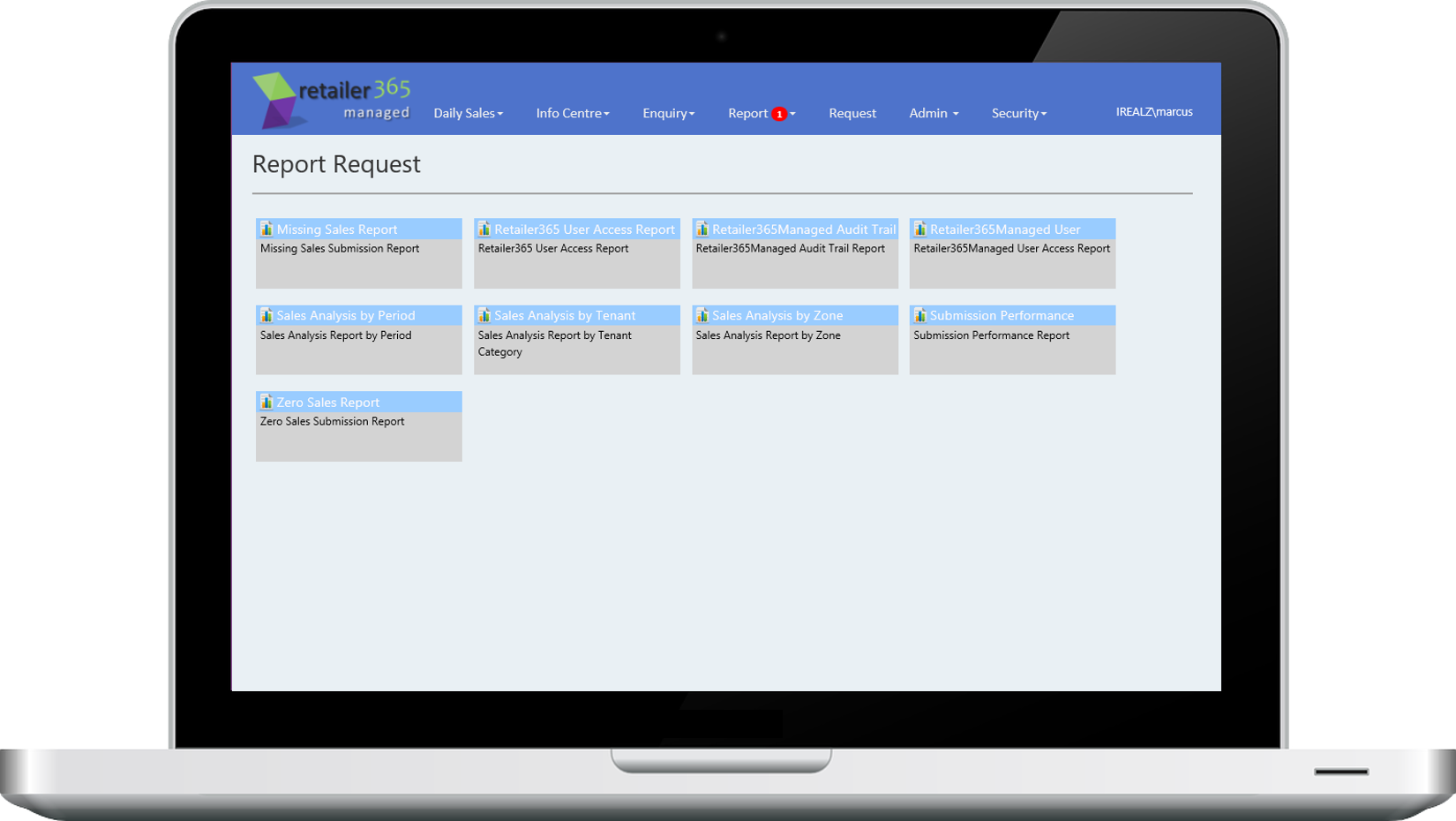 Sales turnover reporting and analysis